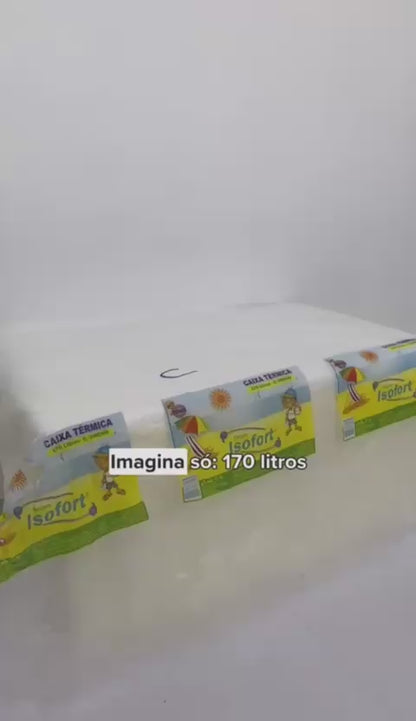 CAIXA DE ISOPOR 170 L - UN