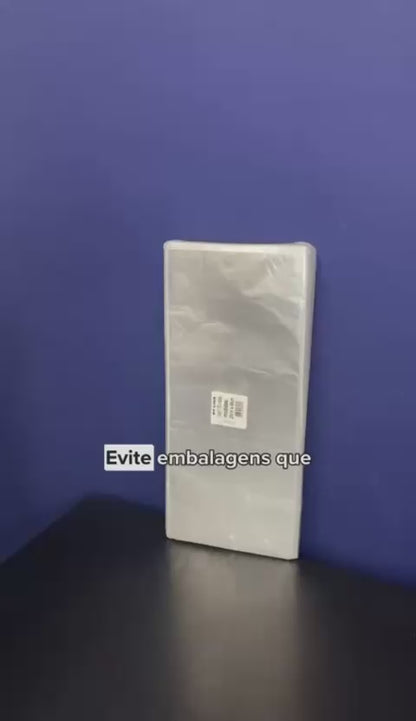 SACO PLASTICO POLIPROPILENO 20X45. - PC C/1000
