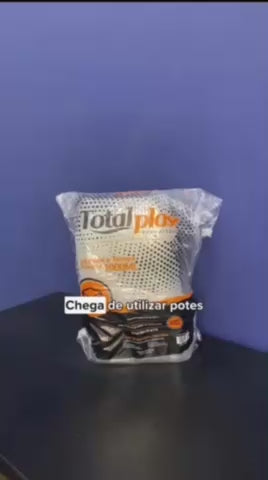 POTE 1000ML C/TAMPA RET PP - KPR-1000 - PC C/24